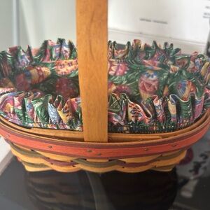 Longaberger Multicolor Easter Basket